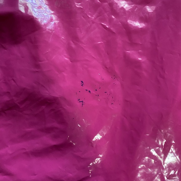 2001 BARBIE RAIN JACKET BARBIE MOVIE VINTAGE PINK GIRL FALL RAIN COAT - Picture 9 of 10